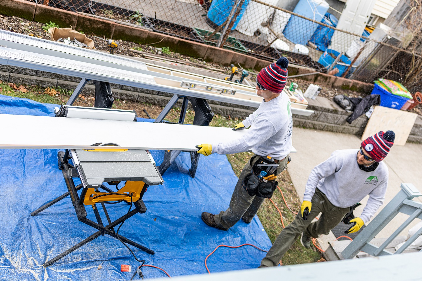 View of Medford MA - Boston Gutter Solutions