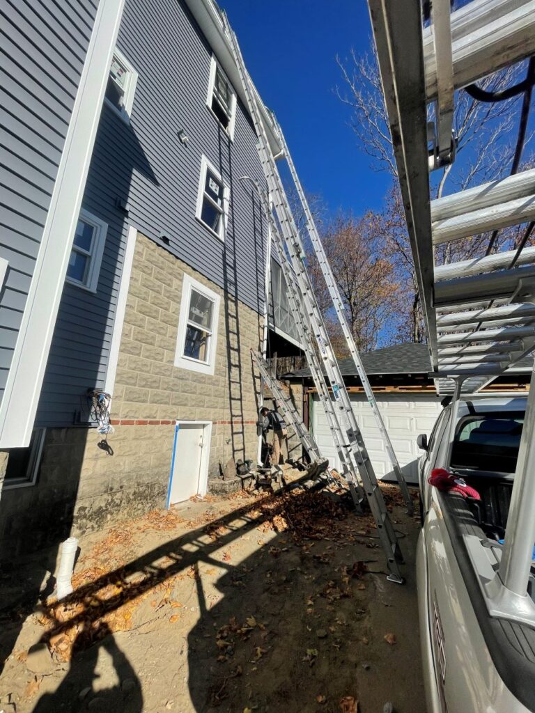 Woburn gutter installation by Boston Gutter Solutions