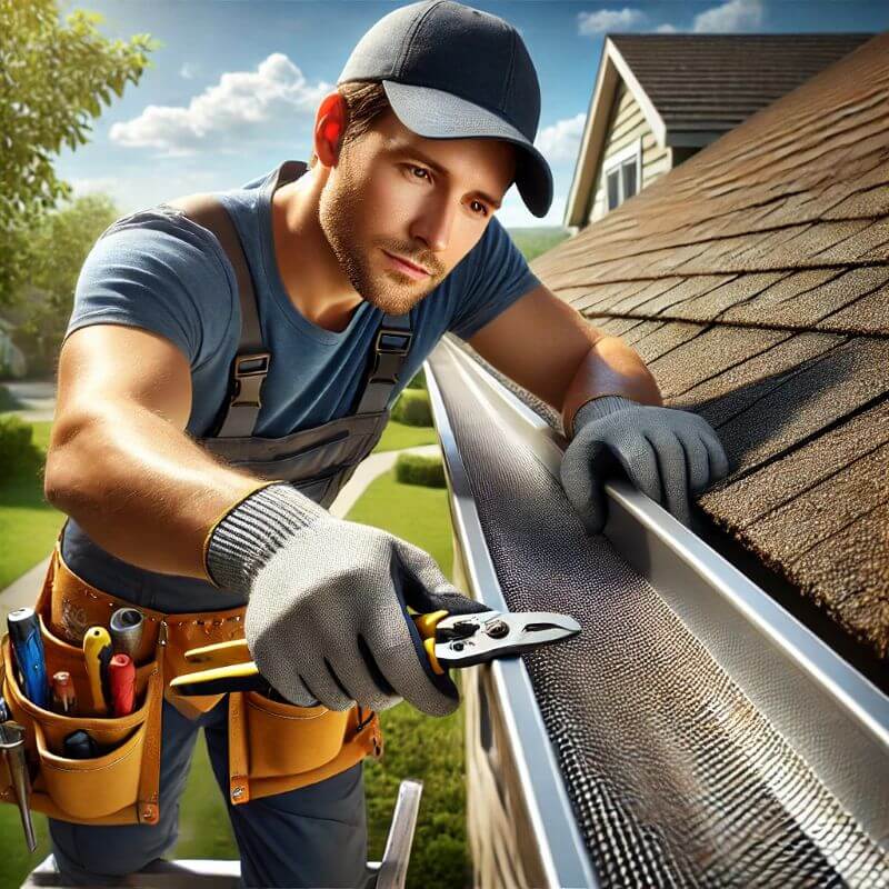 gutter guards installation
