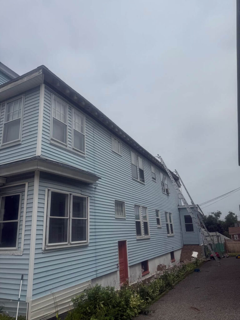 Fascia replacement by Boston Gutter Solutions