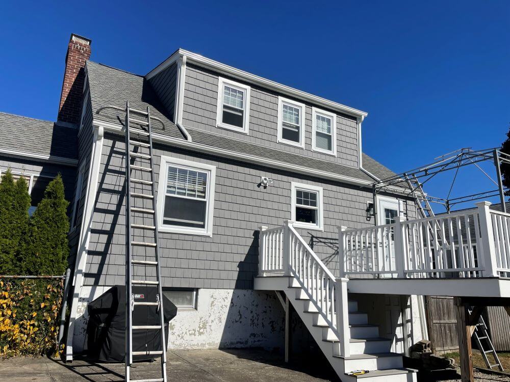 installation of gutters - Boston Gutter Solutions