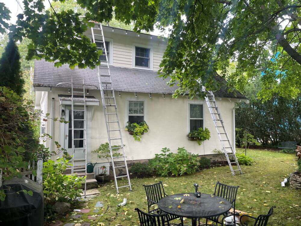 gutter maintenance during autumn - Boston Gutter Solutions