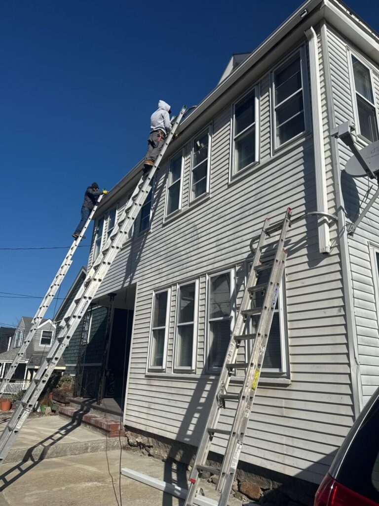 gutter maintenance service by Boston Gutter Solutions